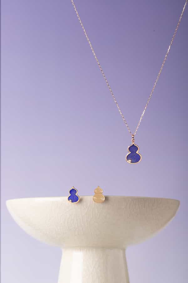 岱川，镶嵌，静物图，福禄，葫芦，好运