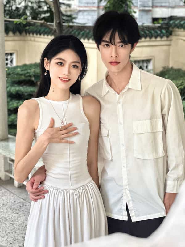 小红书博主素材；亭系列