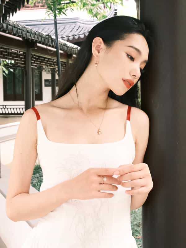 小红书博主素材，亭系列